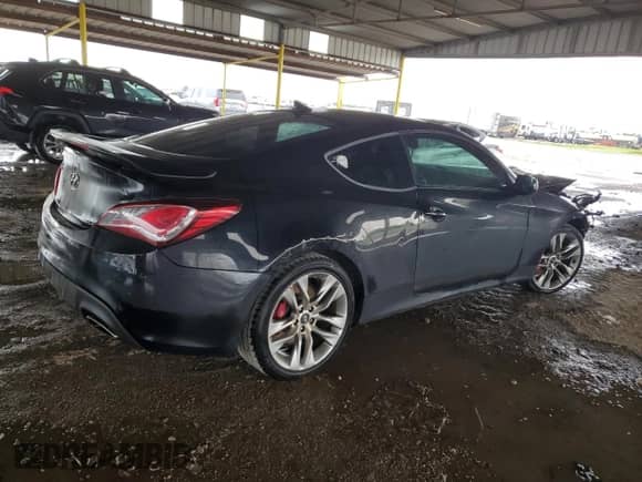 2013 Hyundai Genesis Coupe Track с VIN KMHHU6KJ5DU092362, выставлен на аукционе Copart как лот 69515614 с пробегом 63 340 миль миль и Списание • Salvage title. История ставок и продаж доступна на DreamBid. Изображение 3.