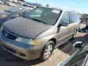 2004 Honda Odyssey EX с VIN 5FNRL18614B072653, выставлен на аукционе IAAI как лот 43554826 с пробегом 138 649 миль миль и . История ставок и продаж доступна на DreamBid. Изображение 2.