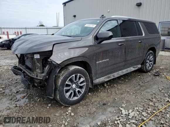 2021 Chevrolet Suburban LS с VIN 1GNSKBKD7MR420989, выставлен на аукционе Copart как лот 46903795 с пробегом 40 895 миль миль и Списание • Salvage title. История ставок и продаж доступна на DreamBid. Изображение 1.
