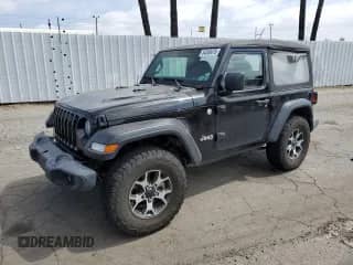 2021 Jeep Wrangler Sport с VIN 1C4GJXAG1MW637028, выставлен на аукционе Copart как лот 54346475 с пробегом 80 675 миль миль и Списание • Salvage title. История ставок и продаж доступна на DreamBid. Изображение 1.