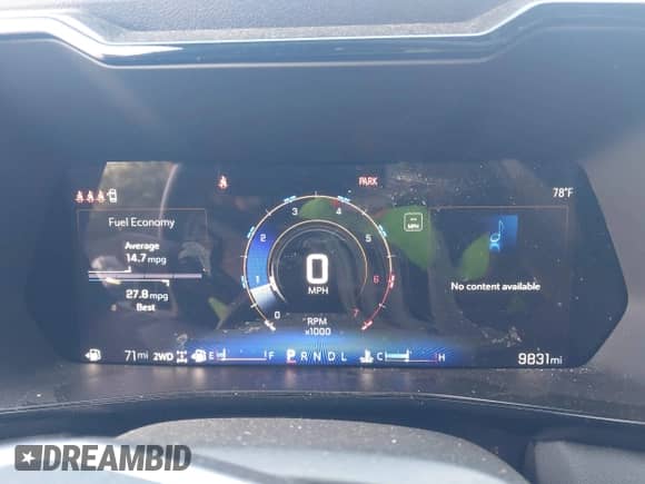 2024 Chevrolet Colorado 4WD Z71 с VIN 1GCPTDEK7R1229824, выставлен на аукционе IAAI как лот 43393779 с пробегом 9 831 миль миль и . История ставок и продаж доступна на DreamBid. Изображение 7.