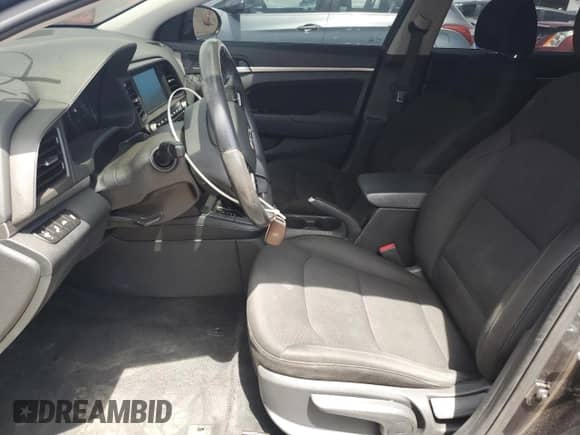 2020 Hyundai Elantra SEL with VIN 5NPD84LFXLH604504, listed as a Copart auction lot 66633635 with 56,102 mi miles and Salvage title. Bid and sale history available at DreamBid. Image 7.