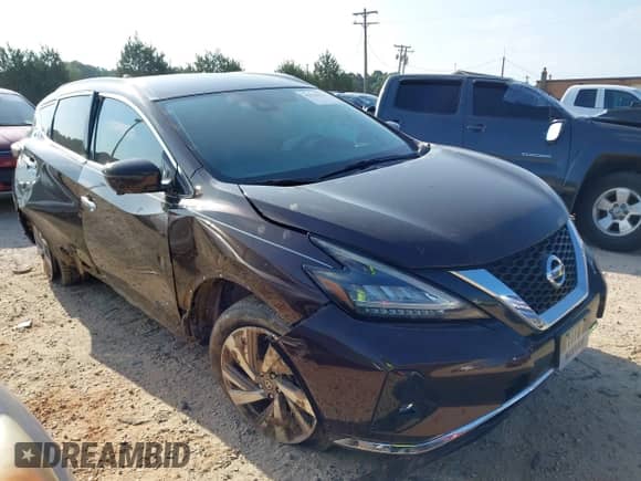 2020 Nissan Murano SL z VIN 5N1AZ2CJ8LN128936, wystawiony jako IAAI lot #42793454 z przebiegiem 46 606 mil mil oraz . Historia ofert i sprzedaży dostępna na DreamBid. Obrazek 1.