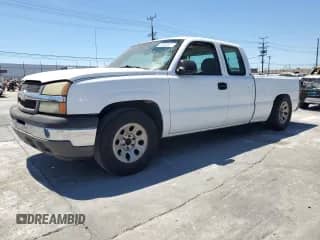 2005 Chevrolet Silverado 1500 Work Truck with VIN 1GCEC19XX5Z265630, listed as a Copart auction lot 69702595 with Not provided miles and Salvage title. Bid and sale history available at DreamBid. Image 1.