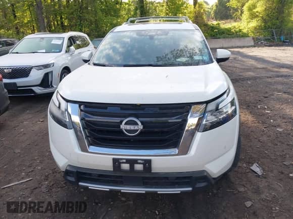 2024 Nissan Pathfinder SL with VIN 5N1DR3CD3RC265901, listed as a IAAI auction lot 42157330 with 29,804 mi miles and . Bid and sale history available at DreamBid. Image 12.