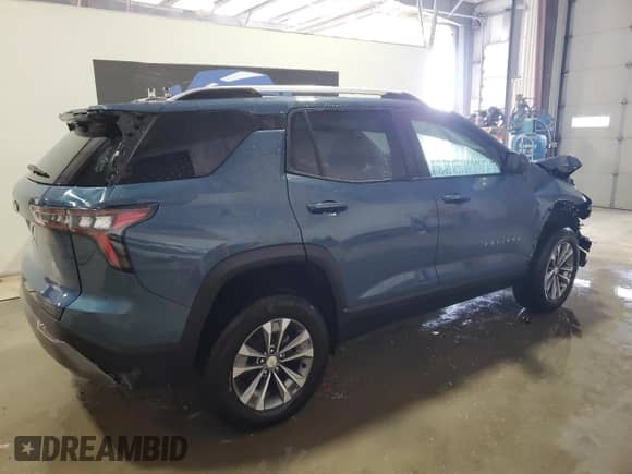 2025 Chevrolet Equinox AWD LT с VIN 3GNAXPEG7SL177592, выставлен на аукционе Copart как лот 43320555 с пробегом 2 366 миль миль и Чистый • Clean title. История ставок и продаж доступна на DreamBid. Изображение 3.