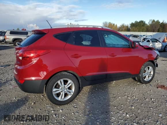 2012 Hyundai Tucson GLS with VIN KM8JU3AC6CU523387, listed as a Copart auction lot 87286655 with 79,564 mi miles and Clean title. Bid and sale history available at DreamBid. Image 3.
