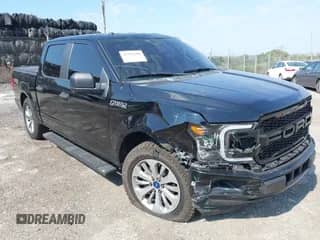 2018 Ford F-150 XL with VIN 1FTEW1CP6JFA04295, listed as a IAAI auction lot 42993400 with 228,306 mi miles and . Bid and sale history available at DreamBid. Image 1.