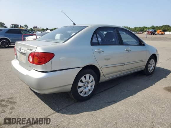 2003 Toyota Corolla CE с VIN 2T1BR38E73C127533, выставлен на аукционе Copart как лот 67681405 с пробегом 78 090 миль миль и Чистый • Clean title. История ставок и продаж доступна на DreamBid. Изображение 3.
