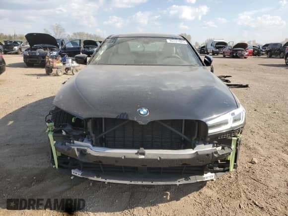 2021 BMW 5 Series 530i xDrive with VIN WBA13BJ04MCF17067, listed as a Copart auction lot 85131925 with 58,968 mi miles and Salvage title. Bid and sale history available at DreamBid. Image 5.