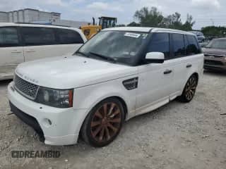 2011 Land Rover Range Rover Sport SC with VIN SALSP2E40BA268760, listed as a Copart auction lot 72263644 with 118,204 mi miles and Salvage title. Bid and sale history available at DreamBid. Image 1.