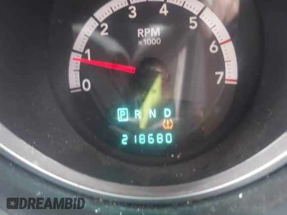 2011 Dodge Nitro Detonator with VIN 1D4PT6GX6BW576416, listed as a IAAI auction lot 42280750 with 218,680 mi miles and . Bid and sale history available at DreamBid. Image 7.