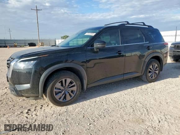 2023 Nissan Pathfinder SV с VIN 5N1DR3BB0PC266422, выставлен на аукционе Copart как лот 62400995 с пробегом 31 836 миль миль и Чистый • Clean title. История ставок и продаж доступна на DreamBid. Изображение 1.