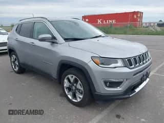 2018 Jeep Compass Limited with VIN 3C4NJCCB3JT357999, listed as a IAAI auction lot 42336583 with 85,238 mi miles and . Bid and sale history available at DreamBid. Image 1.