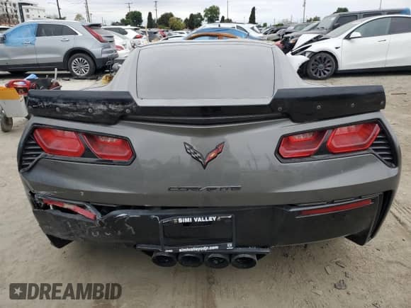 2016 Chevrolet Corvette 3LT z VIN 1G1YF2D78G5122230, wystawiony jako Copart lot #53842935 z przebiegiem Nie podano mil oraz Szkoda całkowita • Salvage title. Historia ofert i sprzedaży dostępna na DreamBid. Obrazek 6.