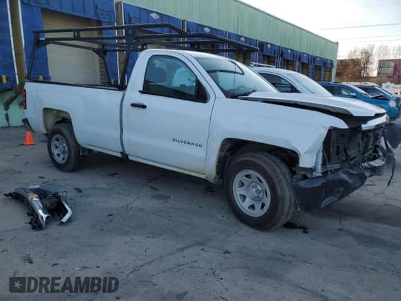 2018 Chevrolet Silverado 1500 LS z VIN 1GCNCNEH2JZ238549, wystawiony jako Copart lot #84554544 z przebiegiem 77 173 mil mil oraz Szkoda całkowita • Salvage title. Historia ofert i sprzedaży dostępna na DreamBid. Obrazek 4.