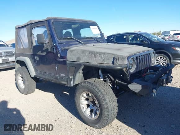 1997 Jeep Wrangler SE with VIN 1J4FY29P9VP452231, listed as a IAAI auction lot 43459509 with Not provided miles and . Bid and sale history available at DreamBid. Image 1.
