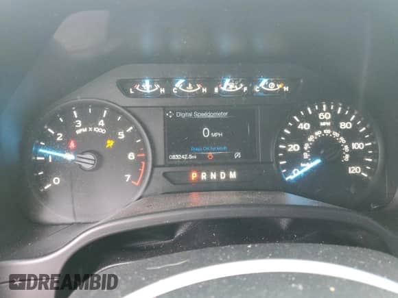 2020 Ford F-150 XL with VIN 1FTEW1CP9LFC58554, listed as a Copart auction lot 86252925 with 83,242 mi miles and Salvage title. Bid and sale history available at DreamBid. Image 9.