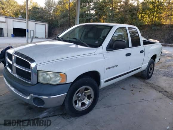 2005 Dodge 1500 ST with VIN 1D7HA18K35J510345, listed as a Copart auction lot 52805835 with 277,568 mi miles and Clean title. Bid and sale history available at DreamBid. Image 1.