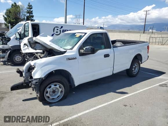 2016 Ford F-150 XL with VIN 1FTMF1CF5GKE25024, listed as a Copart auction lot 84475795 with Not provided miles and Salvage title. Bid and sale history available at DreamBid. Image 1.