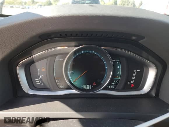 2016 Volvo S60 T5 Drive-E Premier with VIN LYV402FK4GB111282, listed as a Copart auction lot 85314175 with 76,369 mi miles and Salvage title. Bid and sale history available at DreamBid. Image 9.