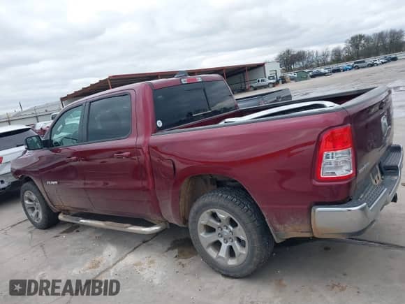 2022 Ram 1500 Big Horn with VIN 1C6RREFT2NN231866, listed as a IAAI auction lot 41258977 with 32,589 mi miles and . Bid and sale history available at DreamBid. Image 15.