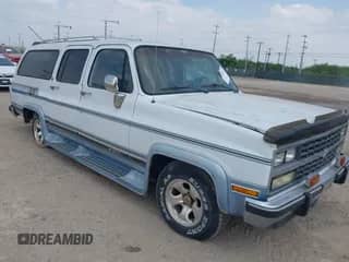 1991 Chevrolet Suburban с VIN 1GBER16K7MF150320, выставлен на аукционе IAAI как лот 42031722 с пробегом 139 733 миль миль и . История ставок и продаж доступна на DreamBid. Изображение 1.