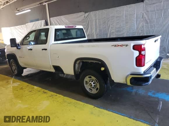 2020 Chevrolet Silverado 2500HD Work Truck with VIN 1GC2YLE72LF190300, listed as a Copart auction lot 77451264 with 131,711 mi miles and Clean title. Bid and sale history available at DreamBid. Image 2.