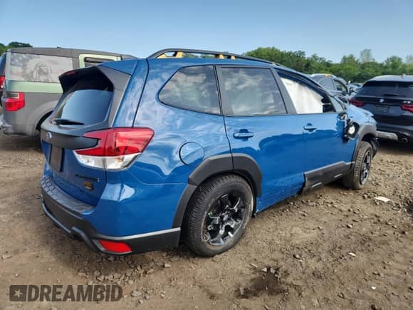 2024 Subaru Forester Wilderness with VIN JF2SKAJC6RH523363, listed as a Copart auction lot 67055535 with 6,765 mi miles and Salvage title. Bid and sale history available at DreamBid. Image 3.