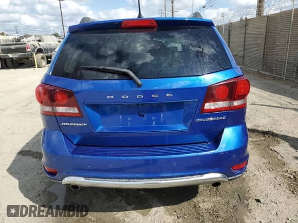 2015 Dodge Journey Crossroad with VIN 3C4PDCGG0FT714312, listed as a Copart auction lot 71884135 with 129,844 mi miles and Salvage title. Bid and sale history available at DreamBid. Image 6.
