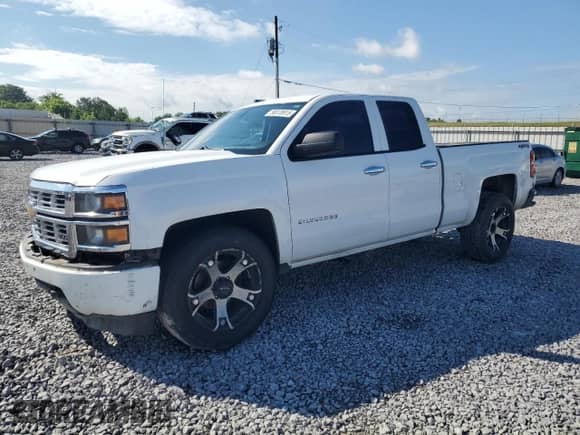 2014 Chevrolet Silverado 1500 Work Truck z VIN 1GCVKPEC4EZ267396, wystawiony jako Copart lot #56570615 z przebiegiem 304 440 mil mil oraz Szkoda całkowita • Salvage title. Historia ofert i sprzedaży dostępna na DreamBid. Obrazek 1.