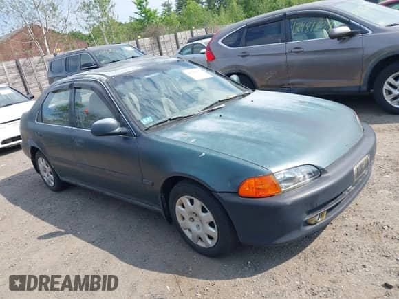 1995 Honda Civic with VIN JHMEH9696SS007551, listed as a IAAI auction lot 42476617 with 193,419 mi miles and . Bid and sale history available at DreamBid. Image 1.