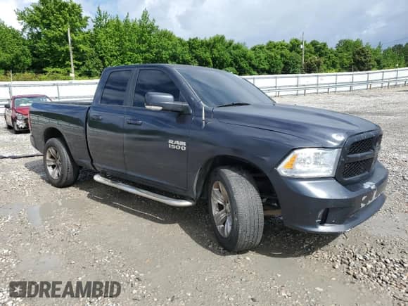 2014 Ram 1500 Sport with VIN 1C6RR6HT1ES458311, listed as a Copart auction lot 56502535 with 161,896 mi miles and Salvage title. Bid and sale history available at DreamBid. Image 4.
