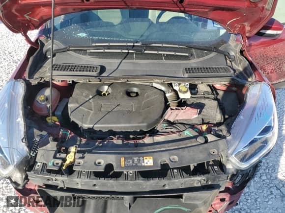 2017 Ford Escape Titanium with VIN 1FMCU0J97HUE54115, listed as a Copart auction lot 86779465 with 68,875 mi miles and Salvage title. Bid and sale history available at DreamBid. Image 12.