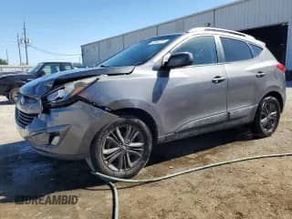 2015 Hyundai Tucson Limited z VIN KM8JU3AGXFU043151, wystawiony jako Copart lot #89926715 z przebiegiem 135 195 mil mil oraz Szkoda całkowita • Salvage title. Historia ofert i sprzedaży dostępna na DreamBid. Obrazek 1.