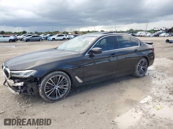 2023 BMW 5 Series 530e с VIN WBA13AG07PCL22647, выставлен на аукционе Copart как лот 84540065 с пробегом Не указан миль и На запчасти • Non repairable. История ставок и продаж доступна на DreamBid. Изображение 1.