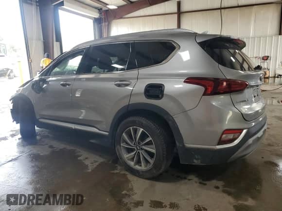 2020 Hyundai Santa Fe SEL with VIN 5NMS3CAD8LH209025, listed as a Copart auction lot 84396015 with 57,297 mi miles and Salvage title. Bid and sale history available at DreamBid. Image 2.