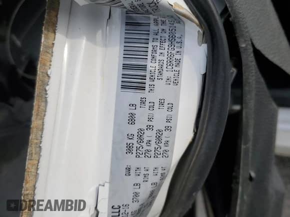 2017 Ram 1500 Express with VIN 1C6RR6FG9HS605145, listed as a Copart auction lot 50306625 with 136,074 mi miles and Salvage title. Bid and sale history available at DreamBid. Image 15.