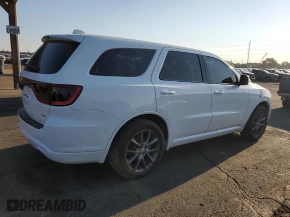 2017 Dodge Durango GT with VIN 1C4RDJDG5HC697801, listed as a Copart auction lot 68836555 with 138,232 mi miles and Salvage title. Bid and sale history available at DreamBid. Image 3.