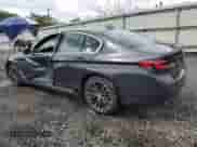 2023 BMW 5 Series 540i xDrive with VIN WBA73BJ05PWY12074, listed as a Copart auction lot 57856525 with 33,616 mi miles and Salvage title. Bid and sale history available at DreamBid. Image 2.