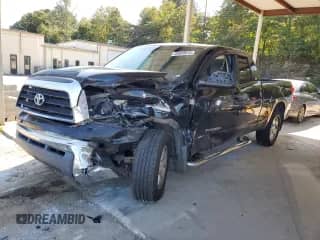 2007 Toyota Tundra SR5 with VIN 5TBRT54107S456224, listed as a Copart auction lot 80049015 with 413,020 mi miles and Salvage title. Bid and sale history available at DreamBid. Image 1.