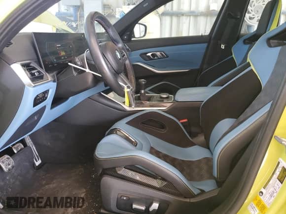 2023 BMW M3 с VIN WBS53AY05PFP21423, выставлен на аукционе Copart как лот 48802515 с пробегом 11 463 миль миль и Списание • Salvage title. История ставок и продаж доступна на DreamBid. Изображение 7.