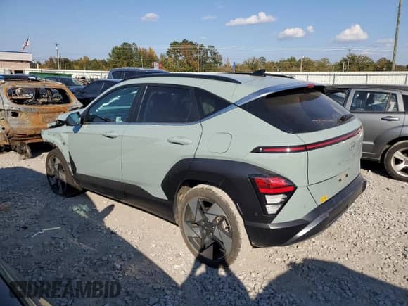 2024 Hyundai Kona Limited с VIN KM8HE3A37RU079263, выставлен на аукционе Copart как лот 78460904 с пробегом 13 632 миль миль и Списание • Salvage title. История ставок и продаж доступна на DreamBid. Изображение 2.