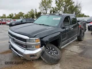 2015 Chevrolet Silverado 2500HD LTZ с VIN 1GC2KWE8XFZ105251, выставлен на аукционе Copart как лот 72374974 с пробегом Не указан миль и Списание • Salvage title. История ставок и продаж доступна на DreamBid. Изображение 1.