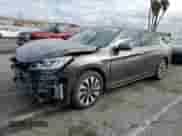 2017 Honda Accord EX-L z VIN JHMCR6F57HC030131, wystawiony jako Copart lot #86502355 z przebiegiem 55 264 mil mil oraz Szkoda całkowita • Salvage title. Historia ofert i sprzedaży dostępna na DreamBid. Obrazek 1.