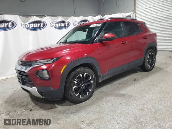 2021 Chevrolet TrailBlazer LT с VIN KL79MPS25MB146257, выставлен на аукционе Copart как лот 59799755 с пробегом 94 375 миль миль и Чистый • Clean title. История ставок и продаж доступна на DreamBid. Изображение 1.