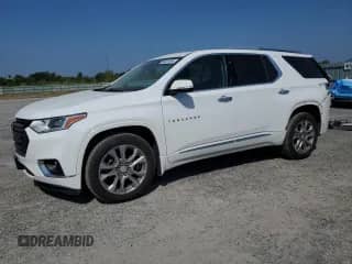 2018 Chevrolet Traverse Premier с VIN 1GNEVJKW8JJ219774, выставлен на аукционе Copart как лот 68321065 с пробегом 123 832 миль миль и Списание • Salvage title. История ставок и продаж доступна на DreamBid. Изображение 1.