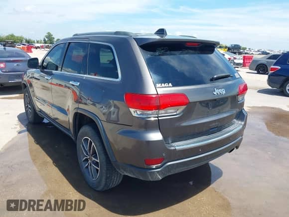 2019 Jeep Grand Cherokee Limited z VIN 1C4RJFBG7KC706787, wystawiony jako IAAI lot #42854692 z przebiegiem 88 321 mil mil oraz . Historia ofert i sprzedaży dostępna na DreamBid. Obrazek 3.