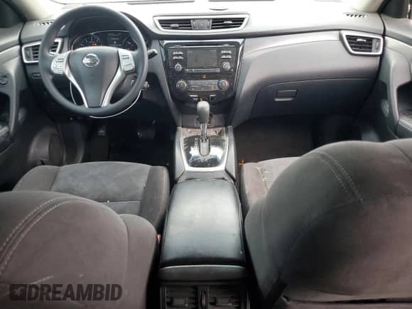 2016 Nissan Rogue SV with VIN KNMAT2MT6GP595627, listed as a Copart auction lot 60417825 with 154,468 mi miles and Salvage title. Bid and sale history available at DreamBid. Image 8.