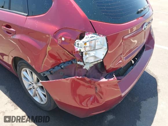 2013 Subaru Impreza Premium with VIN JF1GPAC66D2853342, listed as a IAAI auction lot 42385312 with 166,601 mi miles and . Bid and sale history available at DreamBid. Image 6.
